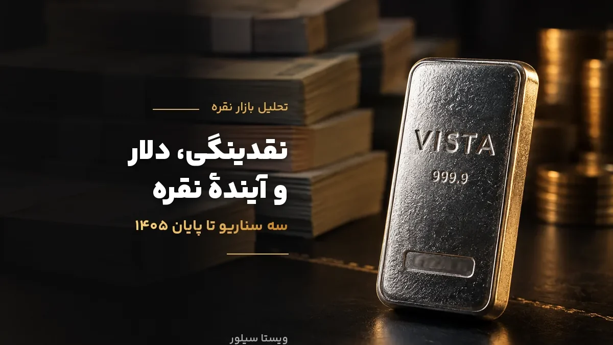 رشد نقدینگی ایران و آیندهٔ قیمت نقره در ۱۴۰۵؛ دلار، تورم و سه سناریو تا اسفند